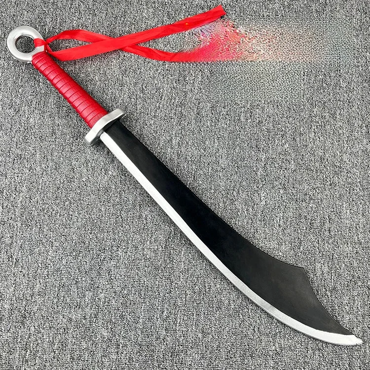 Faca ande do Exército Vermelho em Plástico para Performance de Palco, eço de Drama para Adultos e Crianças, Espada para...
