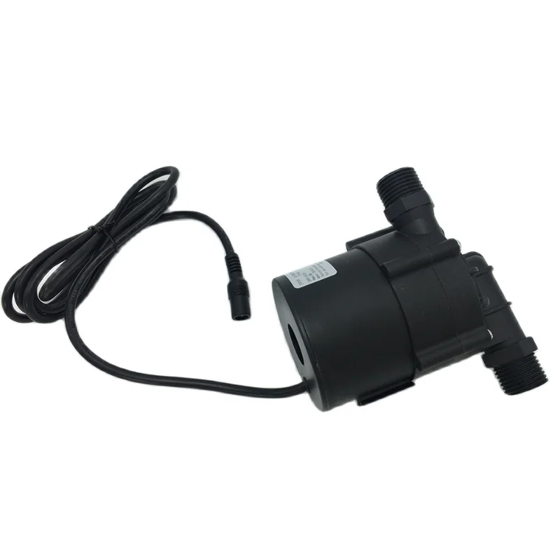 JT-60D small portable brushless DC Water pump 12V 24V 2500~3500L/H circulation booster pump toilet maximum lift 10M