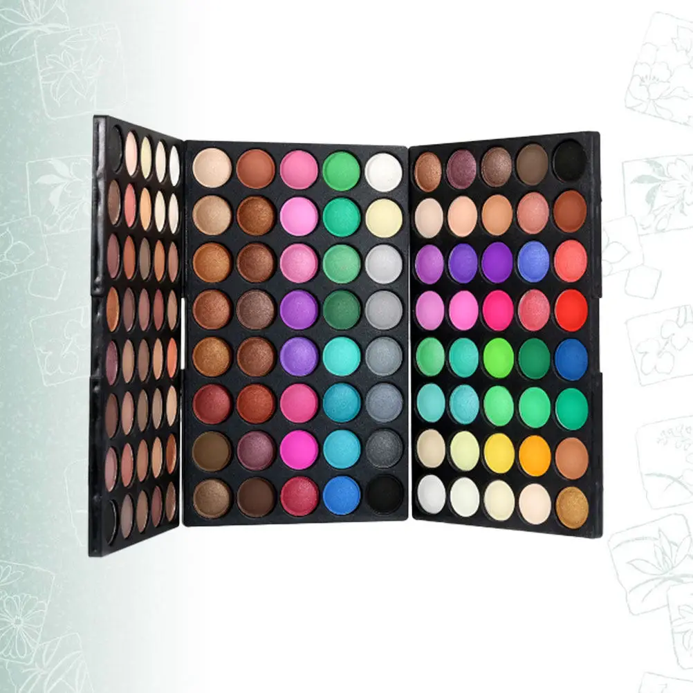 

120 Colors Eye Shadow Palette Matte Pearly Lustre Smoky Eyeshadow Makeup Multicolor Combination for Girls Ladies