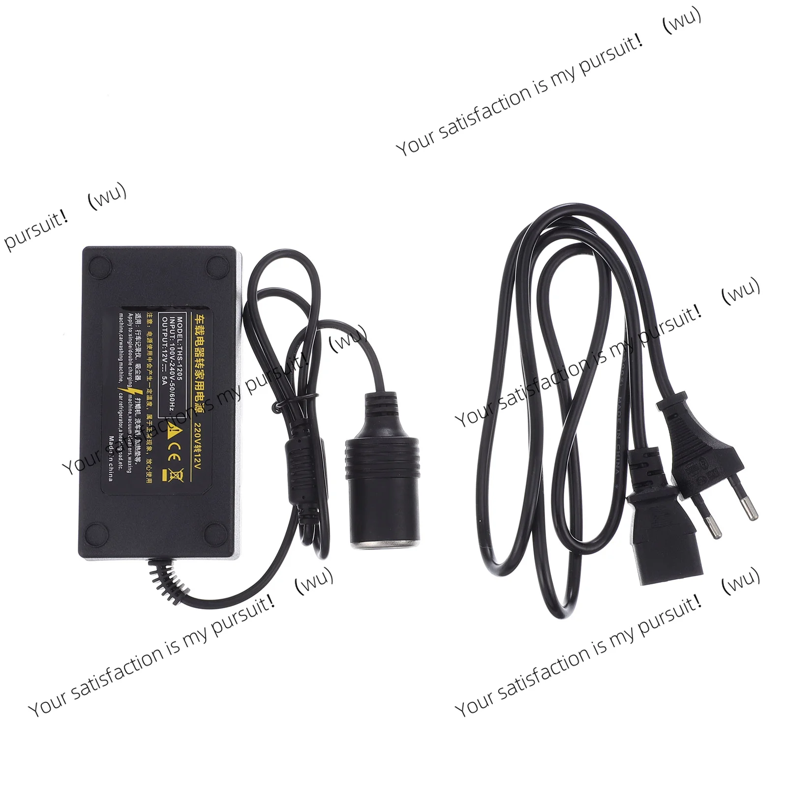 

220V 12V power converter, car power adapter, car power inverter