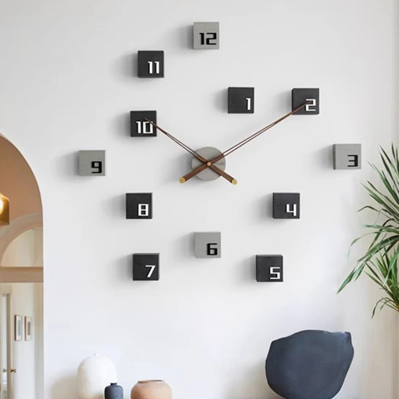 Big Size Wall Clocks Living Room Luxury Digital Restaurant Nordic Wall Watch Design Fashion Silent Relogio De Parede Home Decor