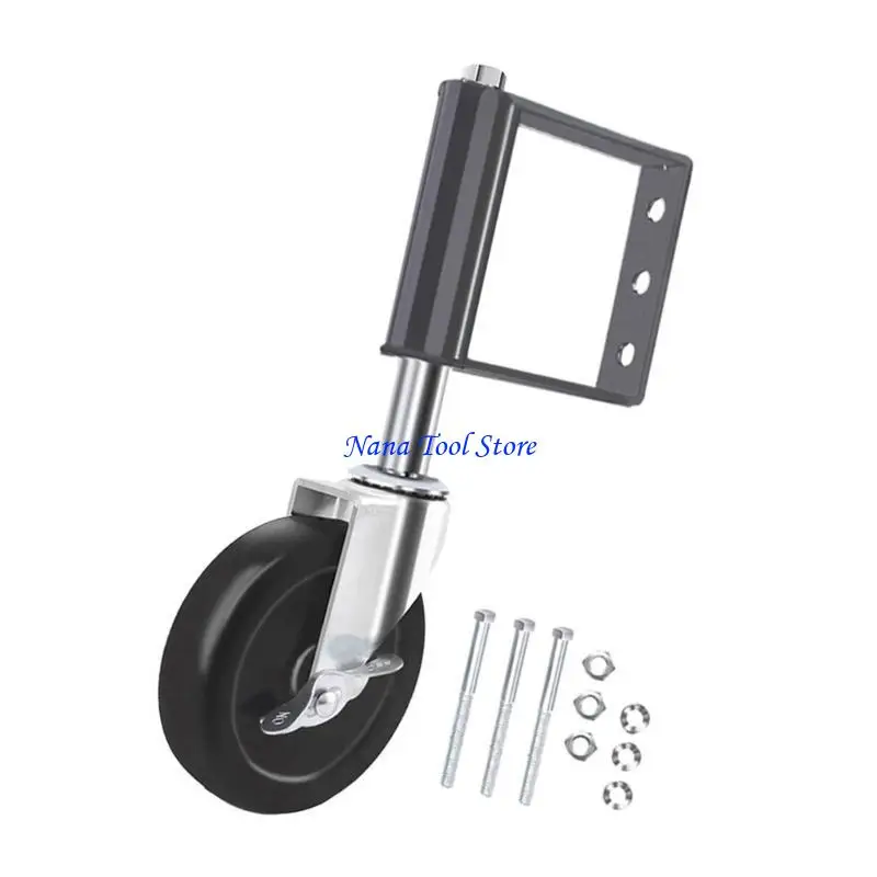 31GJ Multipurpose Gate Wheel for Asphalts and Brick Surfaces Metal and Rubber