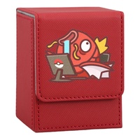 Psyduck Card Case Magikarp Slowpoke Snorlax Quagsire Marshtomp PTCG Diy Leather Action Toy Figures Anime Game Collection Box
