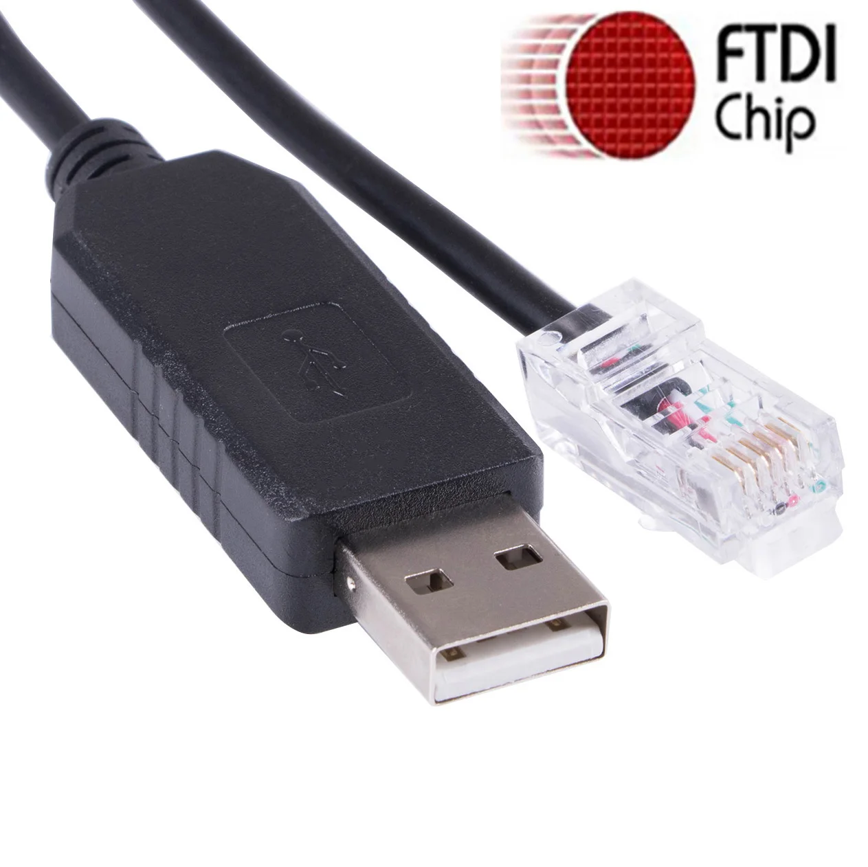 

SRNE ML4860 ML2420 ML2430 MPPT SOLAR CHARGER CONTROLLER FTDI USB TO RJ12 RS232 COMMUNICATION SERIAL CABLE