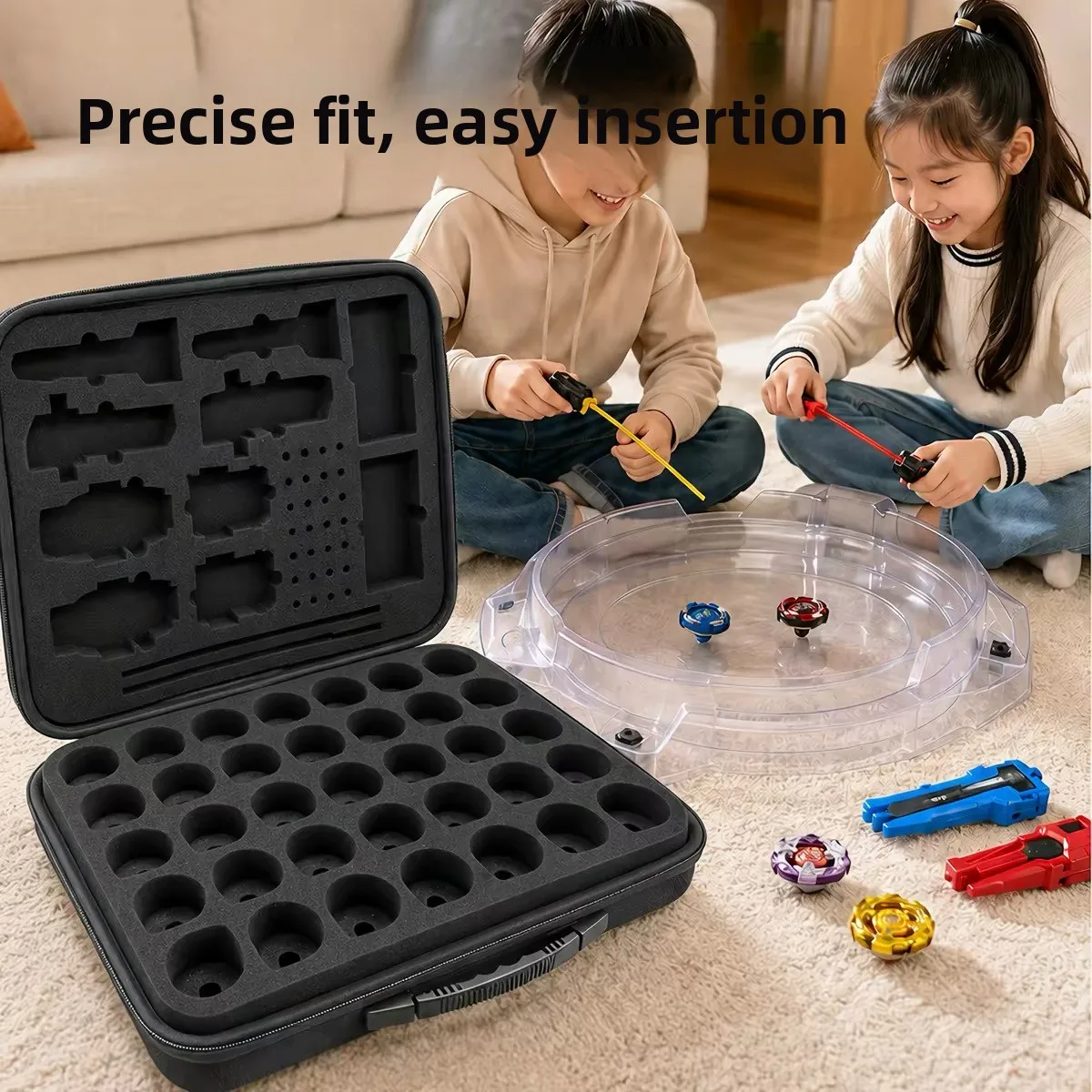 Extra Large Shoulder Backpackable Battle Top Storage Box Shockproof  X Burst Top Holder Launcher Case Organizer