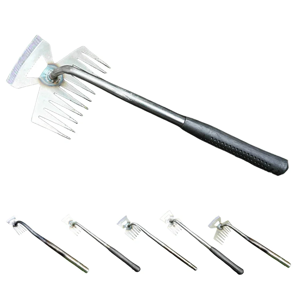 

2 In 1 Manual Uprooting Weeding Tool Hand Weed Remover Ergonomic Handle Lightweight Weeding Removal Puller Wild Vegetable Shovel