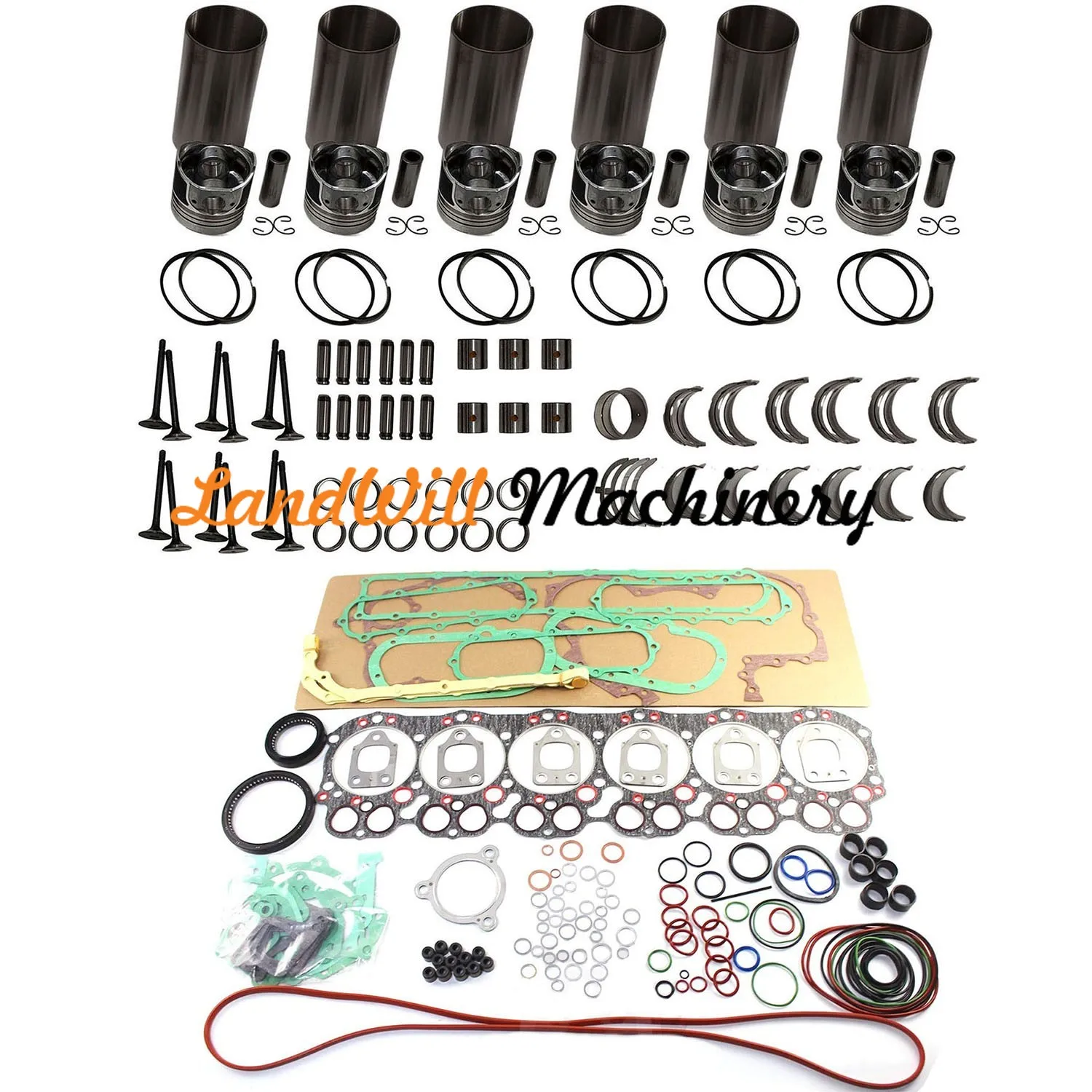 H07C H07CT Engine Overhaul Rebuild Kit STD Fits For Hino Engine