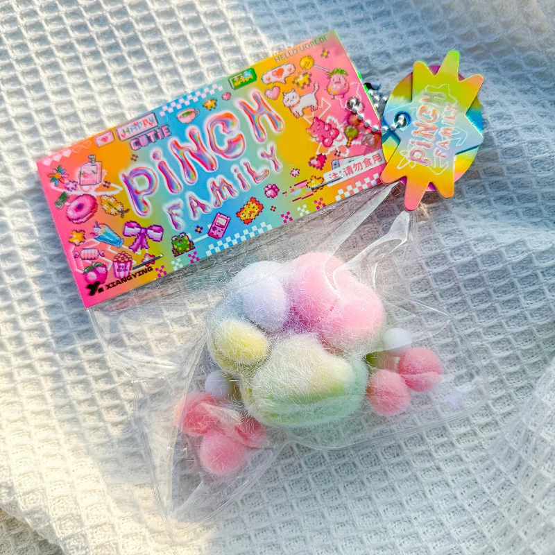 ของเล่นบีบ ของเล่นบีบอุ้งเท้าแมว น่ารัก นุ่ม บีบคลายเครียด ของเล่นบีบอุ้งเท้าแมวแบบเหนียว