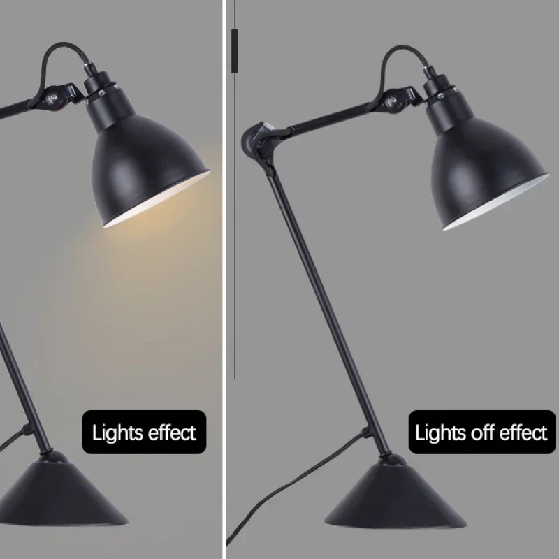 SANDYHA Modern Minimalist Table Lamp Eye Protection LED Desk Light for Bedroom Study Office Reading Nightstand Multifunctional