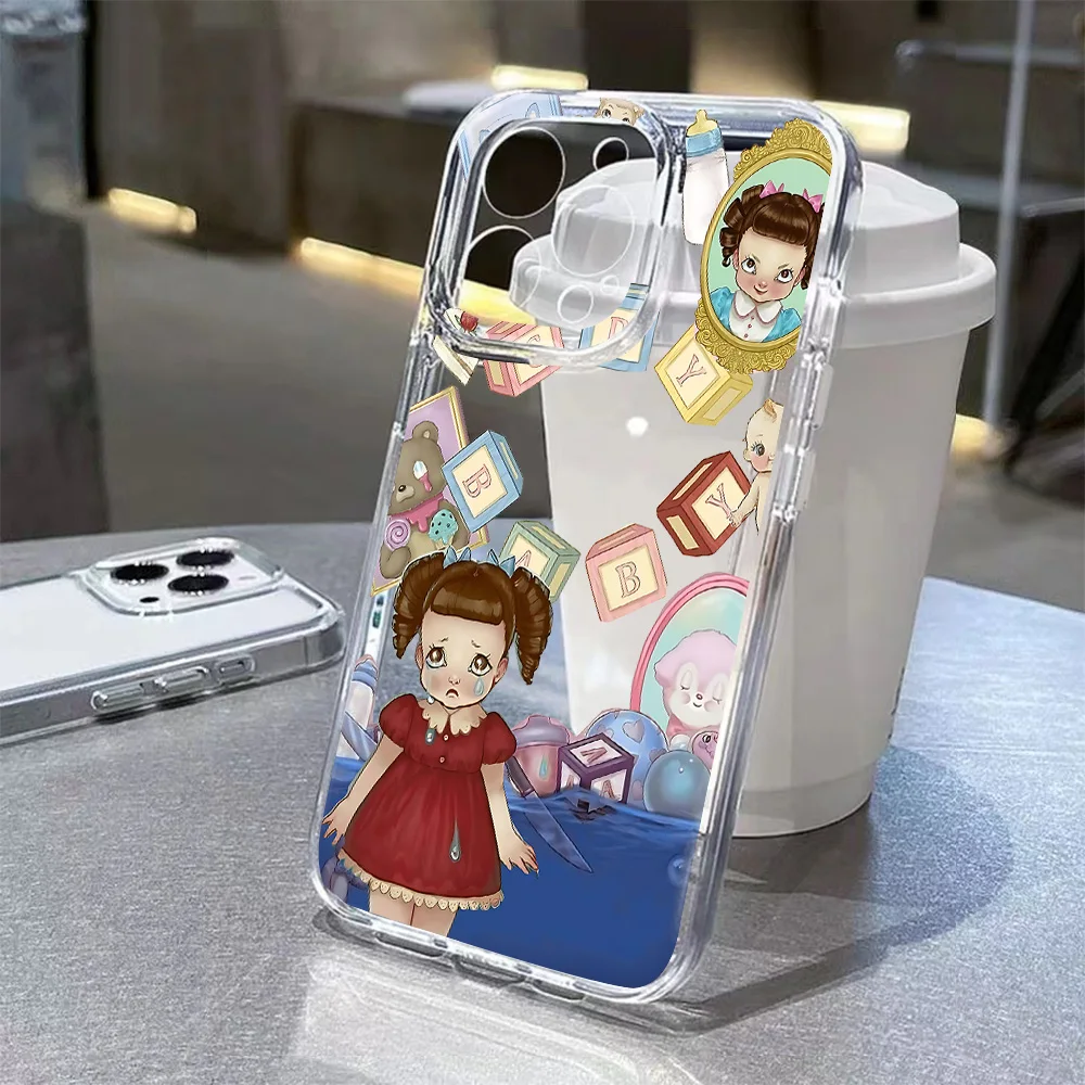Singer M-Melanie M-Martinez Phone Case for Infinix Hot 10 20 30i 50 60 Pro Plus Play 4G 5G Transparent Soft TPU Back Cover - view 2