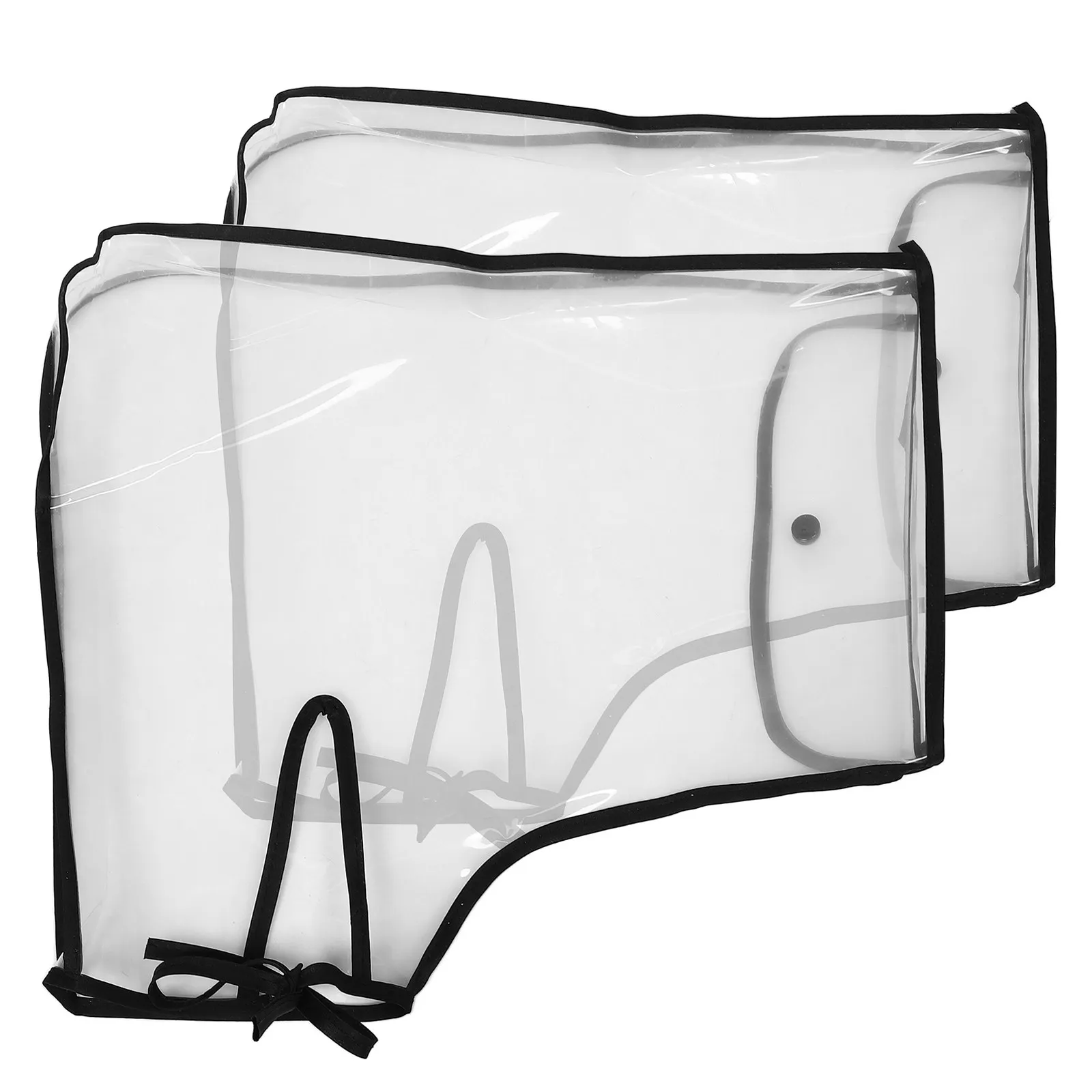 

1Pair Oversized Windproof Waterproof Motorcycle Handlebar Covers Rainproof Winter Hand Warmers Easy Install Anti-Slip Grip