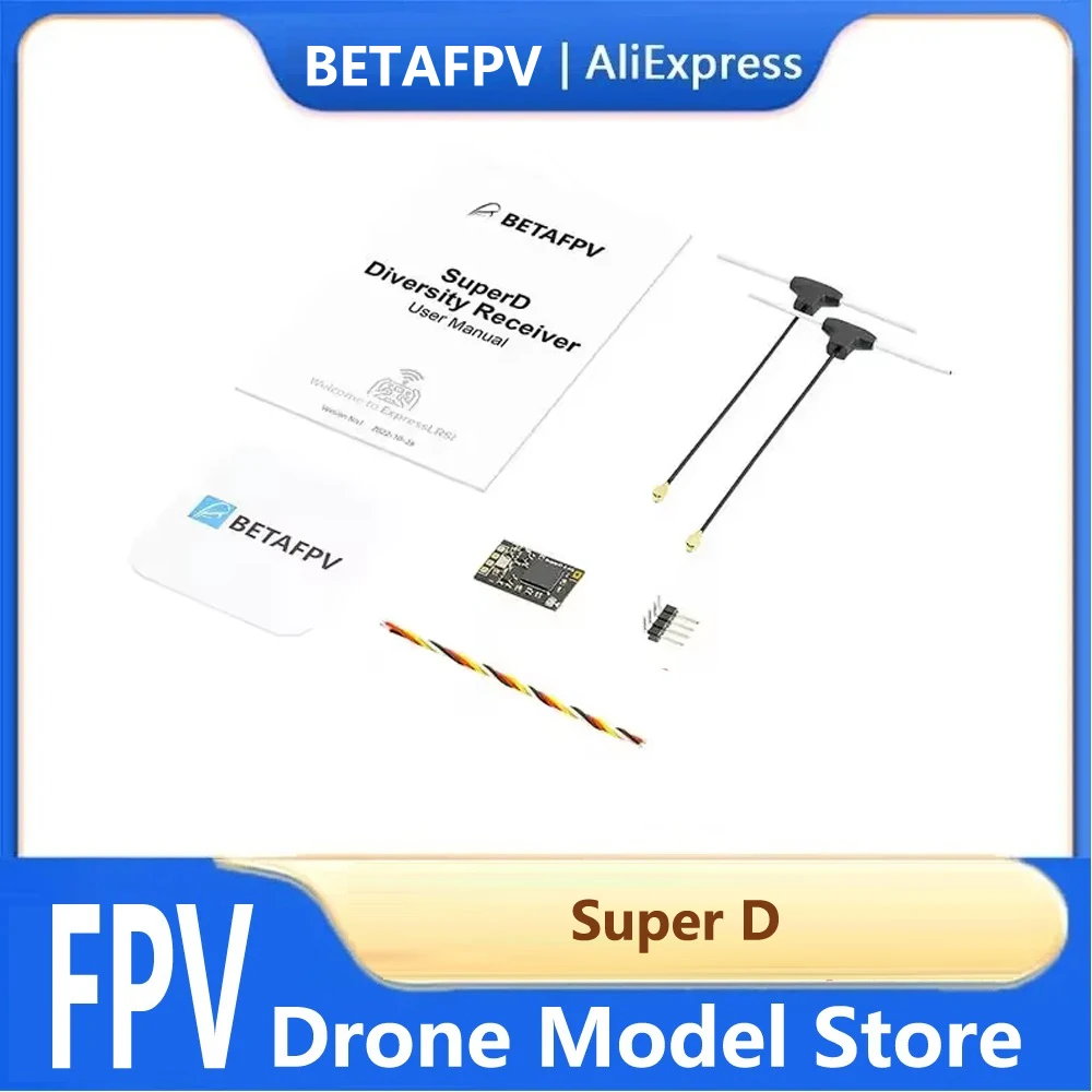 

Приемник BETAFPV SuperD ELRS 2,4G/915 МГц/868 МГц