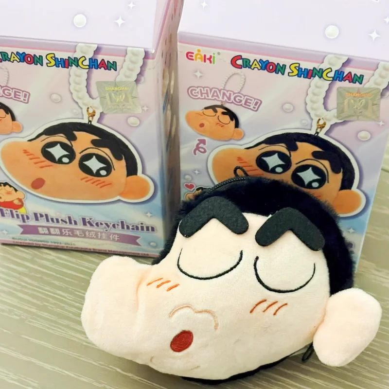 

In Stock Genuine Eaki Crayon Shin-Chan Flip Surprise Figure Series Blind Box Ornament Festival Gifts Collection Fans Trendy Toy