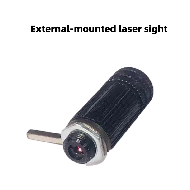 Slingshot Six Shot Mechanical Sight LED Fiber Optic Dot Sight Infrared Assist Positioning Catapult Aiming Attachment