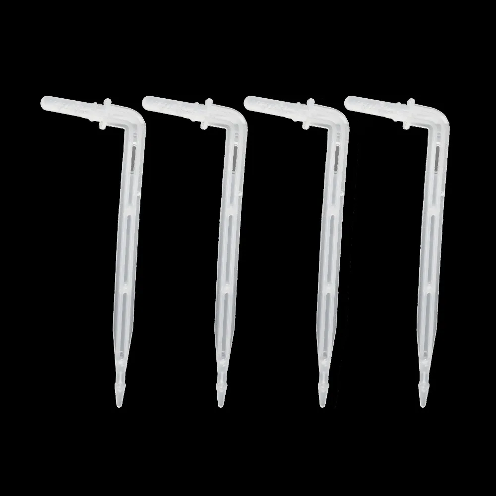 

35PCS 4mm Elbow Arrow Drippers Garden Micro Irrigation Emitters 4/7mm Hose Watering System Root Drippers