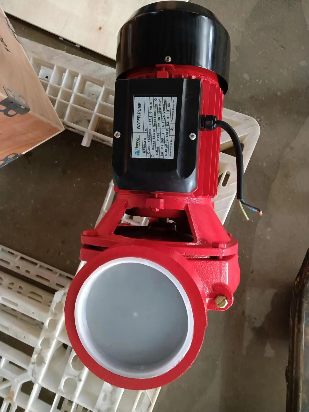 Bomba centrífuga horizontal do impulsionador da pressão da água de 4 polegadas da bomba de água para irrigação