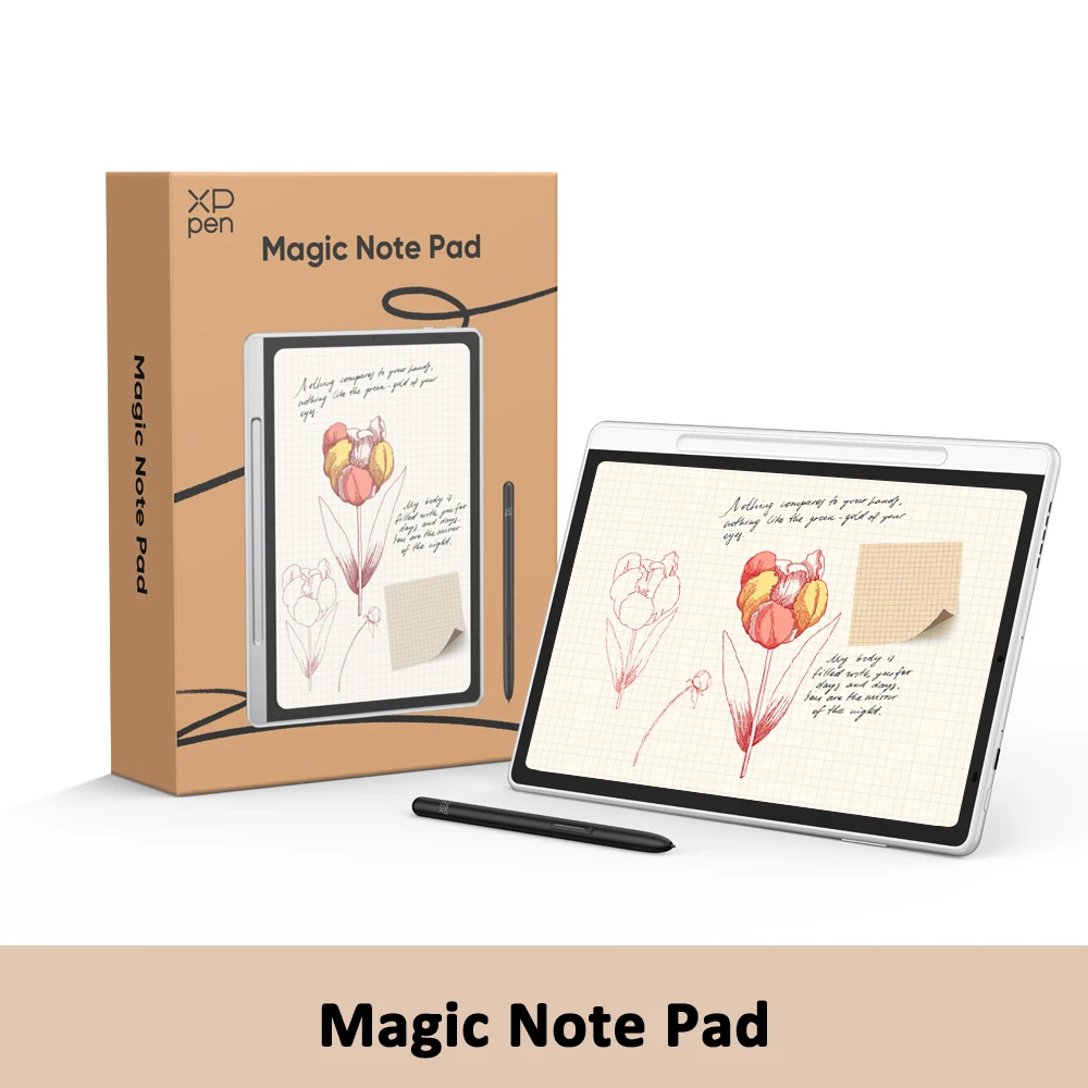 XPPen Magic Note Pad 液晶タブレット Android 14 XPPen Magic Note Pad Android 14 White Graphic Tablet Business