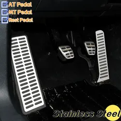 Car LHD Pedals Foot Rest Pedal Cover Kit for Volkswagen VW Golf 5 6 MK5 MK6 Scirocco Tiguan for Skoda Octavia A5 Accessories