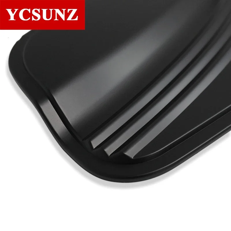 ABS Matte Black Fuel Tank Cover For Nissan Navara Np300 D23 2021 2022 2023 4WD Double Cabin Car Accessories YCSUNZ