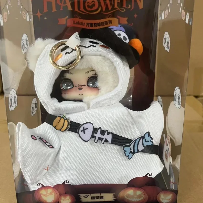 

In Stock Lokiki Pumpkin Skeleton Rabbit Ghost Cat Angel Heart Elevator Collectible Toy Decorative Pendant Kids Birthday Toy Gift