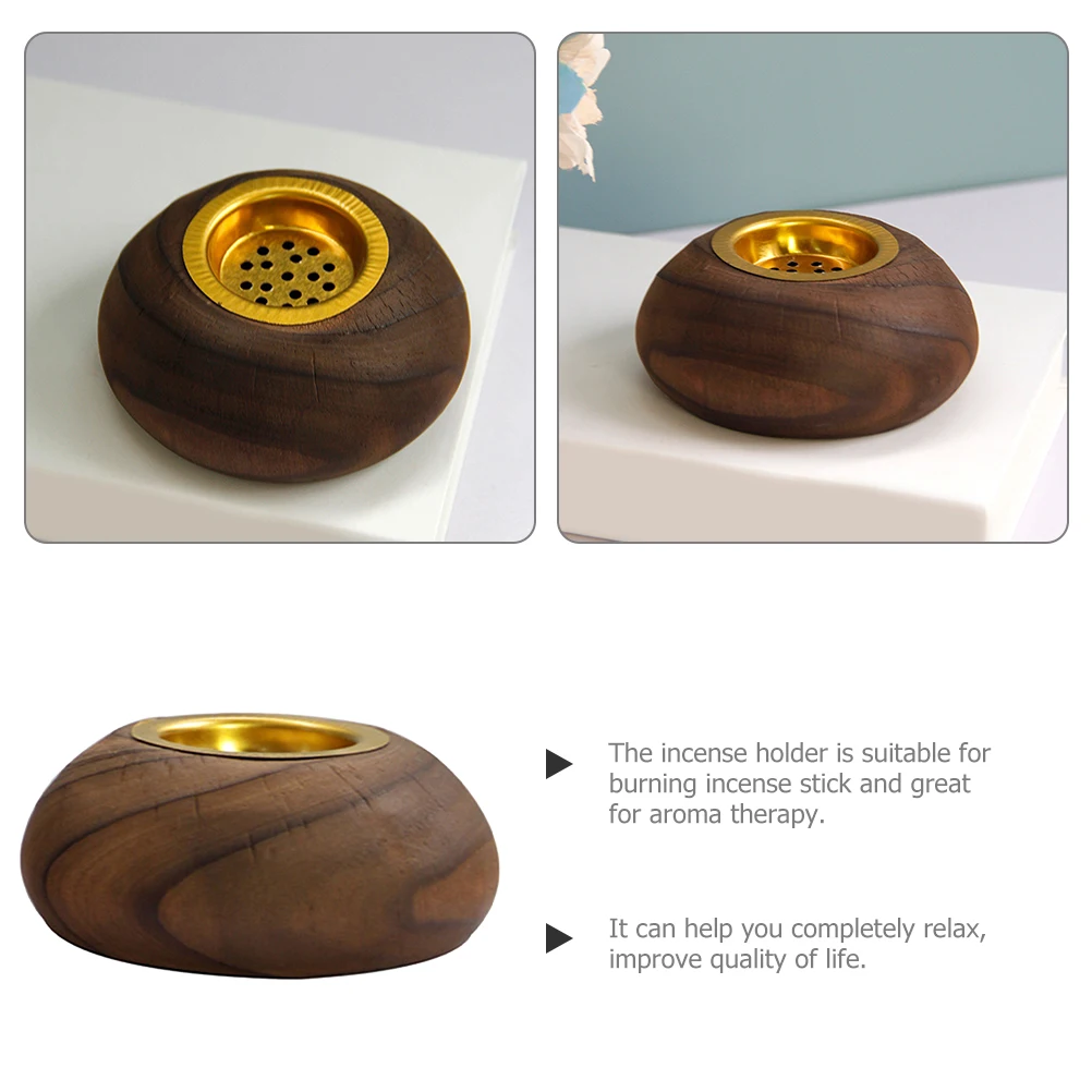

Wooden Incense Holder for Sticks Bowls Incense Burner Bowl Aromatic Home Yoga Insence Stick Holder Sauna Decor Accessories