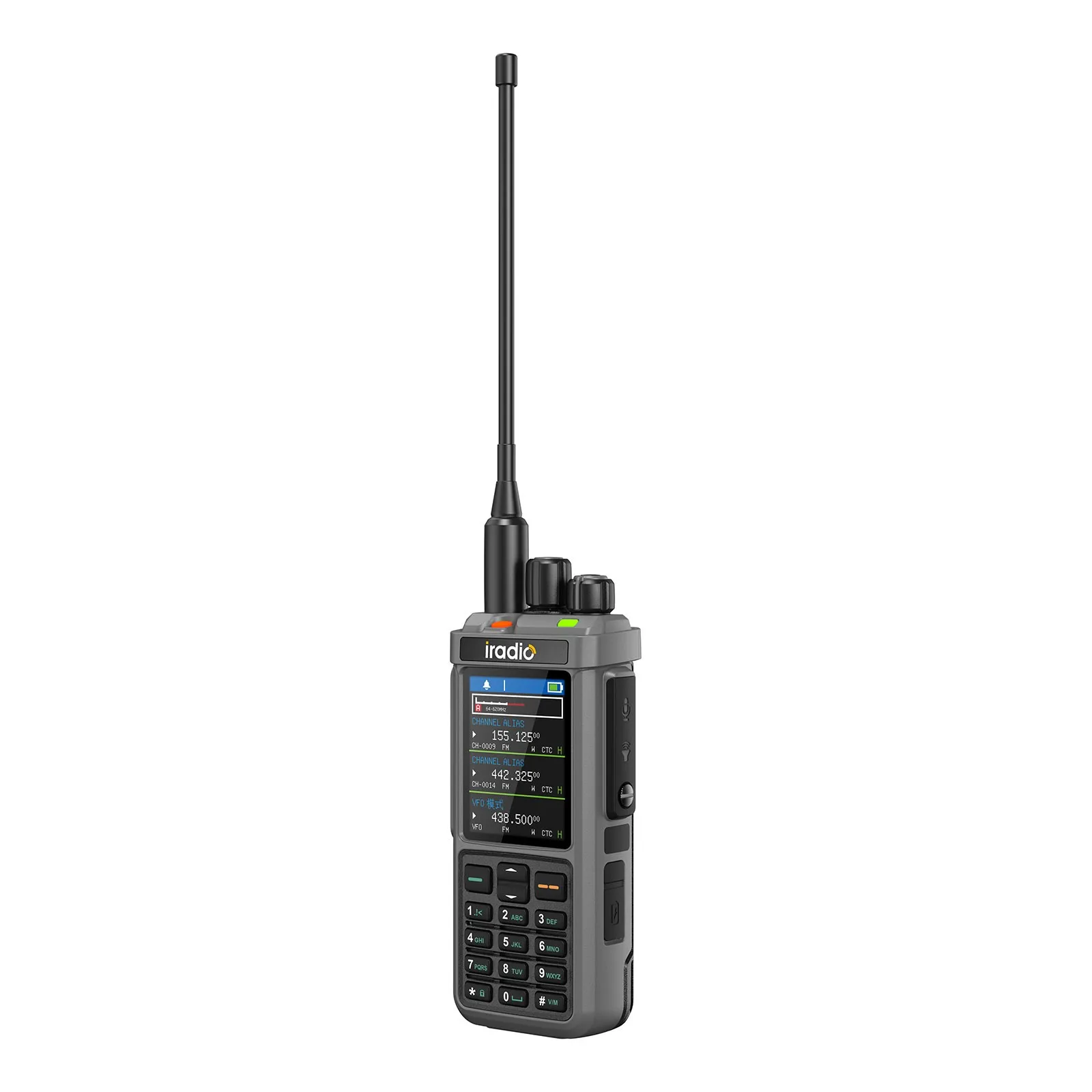 Стандартная версия UV98Plus, 10 Вт, портативная 6-полосная передача U/V-диапазонов, рация Type-C, зарядка