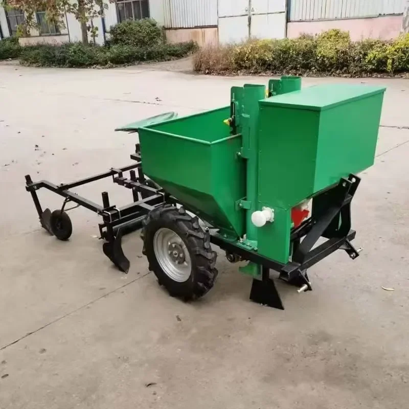 Compact Mini Potato Planting Machine Designed for backyard gardens and small plots featuring and a 4-function all-in-one