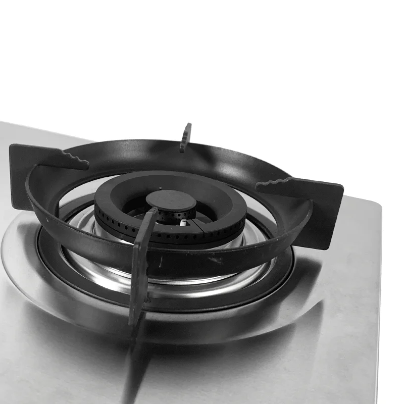 

Кухонная утварь Большая горелка Газовая плита с двойной конфоркой из нержавеющей стали