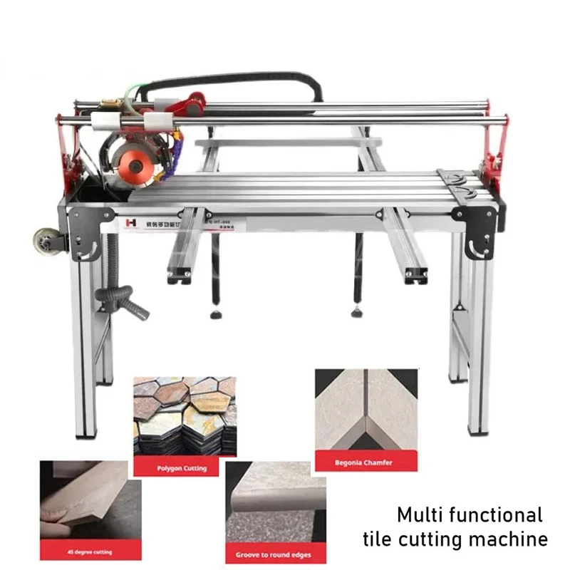 Ceramic Tile Cutter Push Knife High Precision Marble Floor Tile Cutting Machine with Infrared Laser Positioning device 3000w