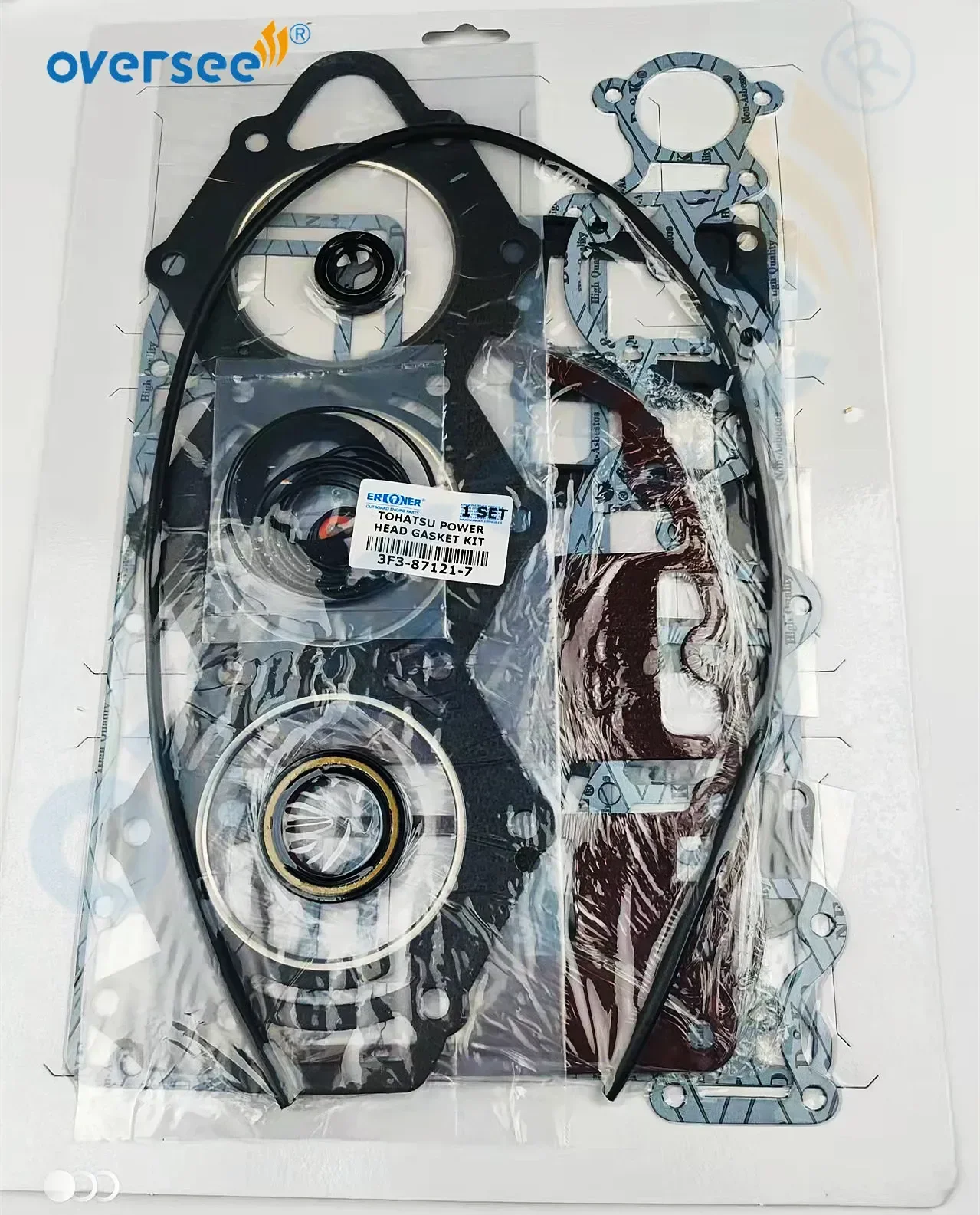 

Oversee 3F3-87121 Power Head Gasket Kit For Tohatsu Outboard Motor 2T 60HP 70HP M60C M70C 3F3-87121-1 3F3-87121-0