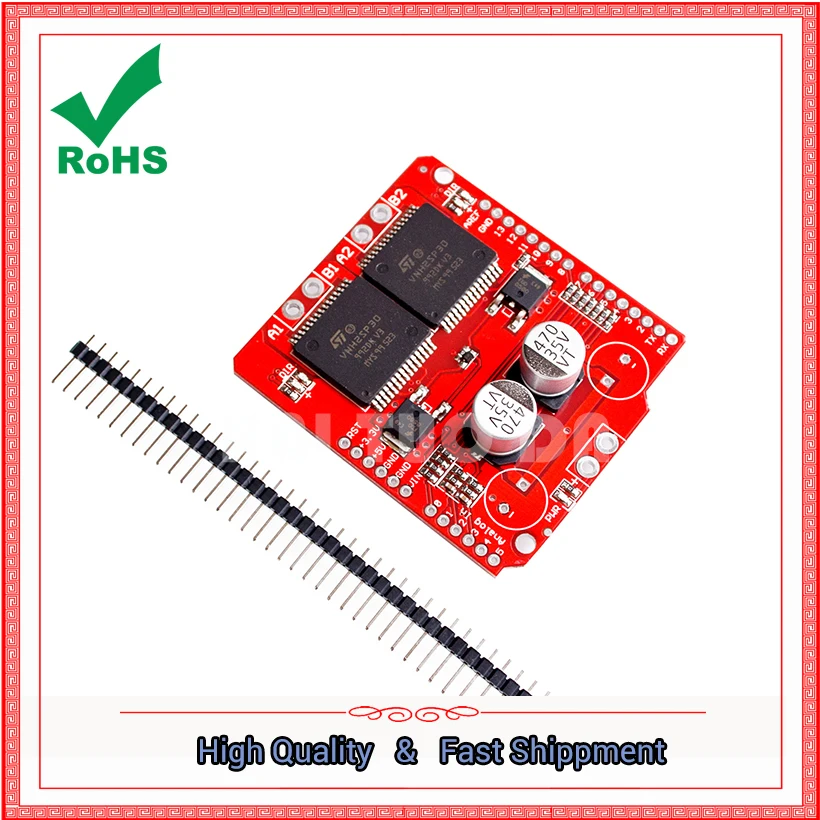 Moto Shield VNH2SP30 Stepper Motor Driver Module High Current 30A Board