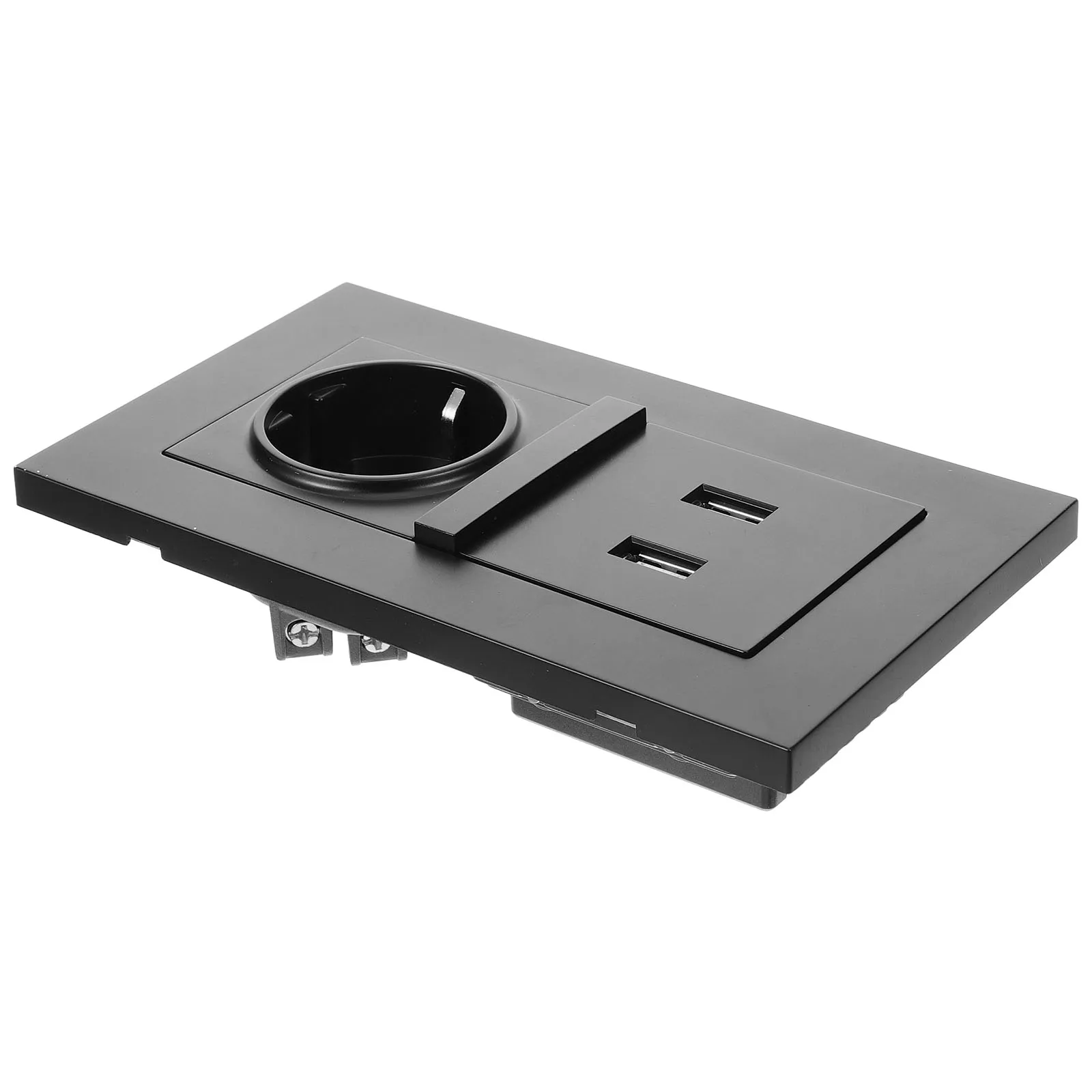 

European USB 86 Type Wall Socket Panel Wall Dual USB Power Supply European Socket Home Hotel Use