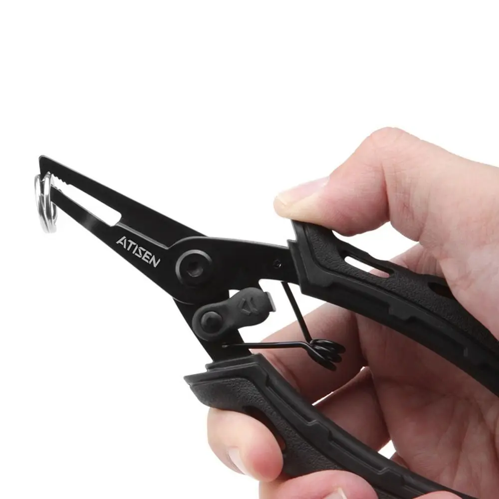 

Stainless Steel Fish Grip Lip Clamp High Closure Strength Durable and Sturdy Fishing Gripper Not Easy To Loosen Multi-function