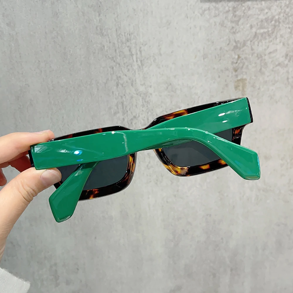 KLASSNUM Retro Square Men Sunglasses Women Brand Design Punk Sun Glasses Classic Eyewear UV400 Shades Trendy Goggles 2026 New In