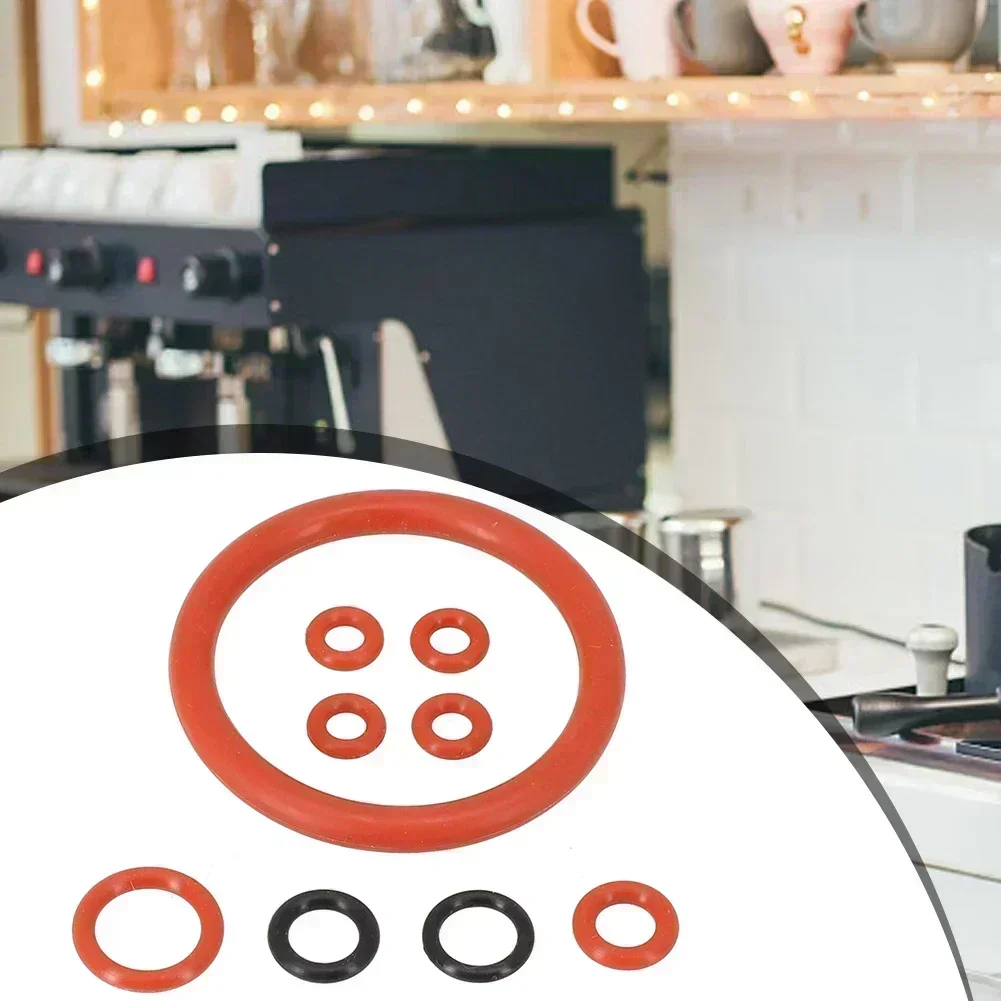 Pratico ricambio utile O-ring anello di tenuta guarnizione connettore in gomma siliconica per accessori per forniture da cucina Esspresso