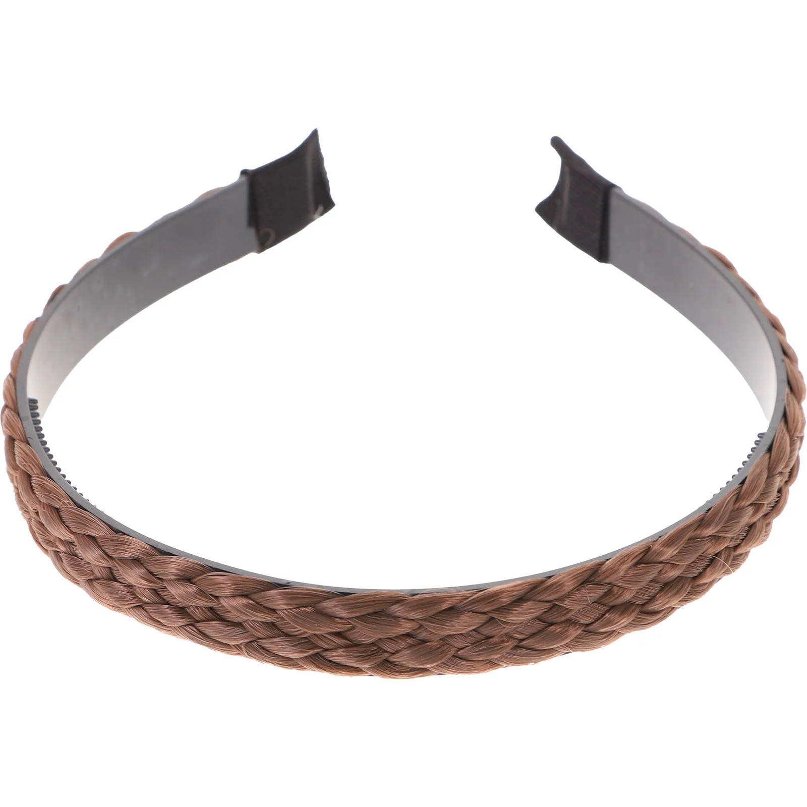 

Easy to Wear Hair Accessory Braided Hoop Women Artificial Daily Plaited Band Headband