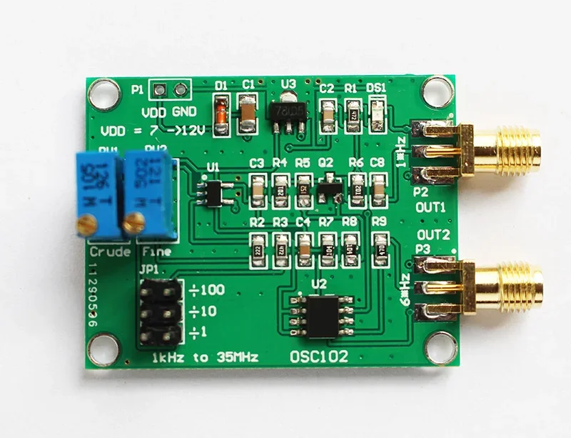 

1KHz-210MHz Adjustable RF Generator Module