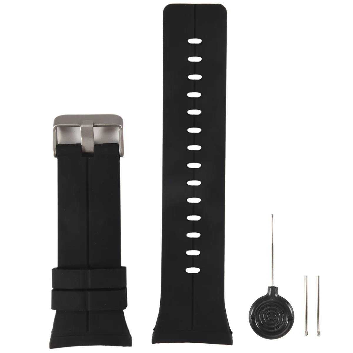 Сменный силиконовый ремешок M21K для умных часов Suunto Spartan ULTRA Sport, черный