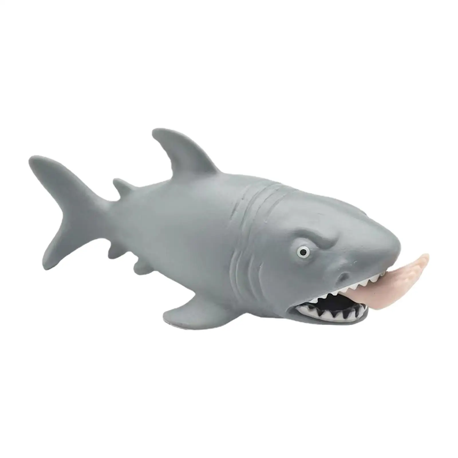 2-6pack Funny Shark Toys Funny Cartoon Cute Birthday Toy Sensory Toys for Kids