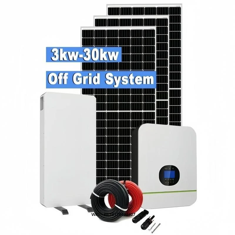 All in One Solar System 3KW 5KW 10KW 30KW Complete Solar Energy System for Home 10kw Solar System