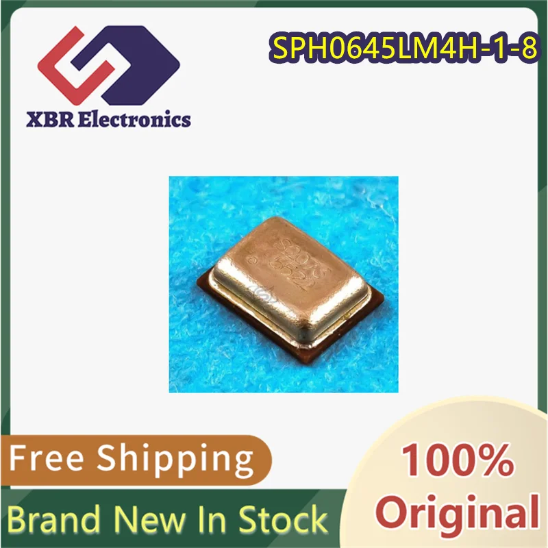 (10/50 pieces) SPH0645LM4H-1-8 SMD, 3.5x2.7mm MEMS microphone. Brand new, original. Fast shipping.