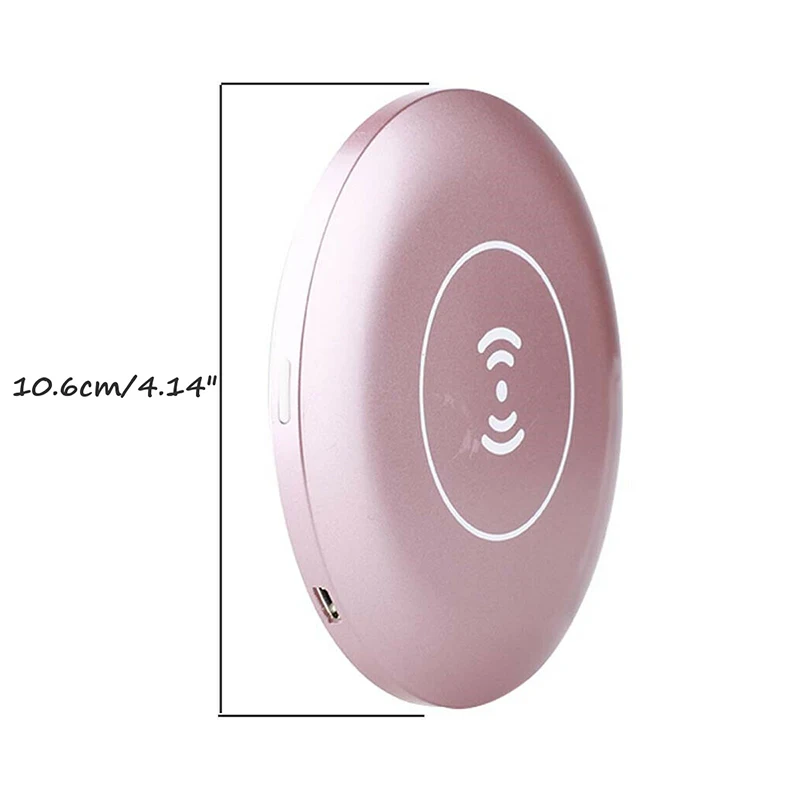 LED Light Mini Makeup Mirror Daylight LED Compact Portable Mirror for Daily Life Travel Business Use