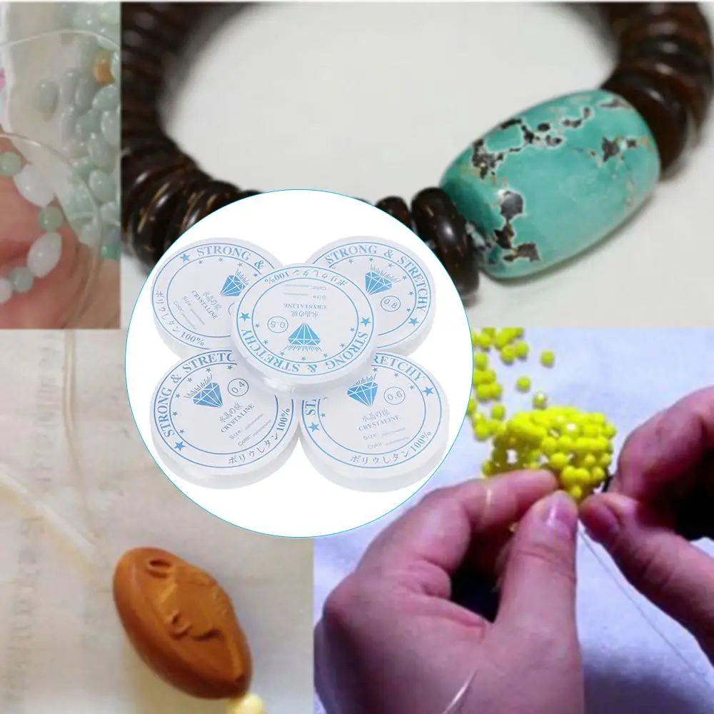Bracelet Jewelry DIY Elastic Beading Cord String Thread Crystal