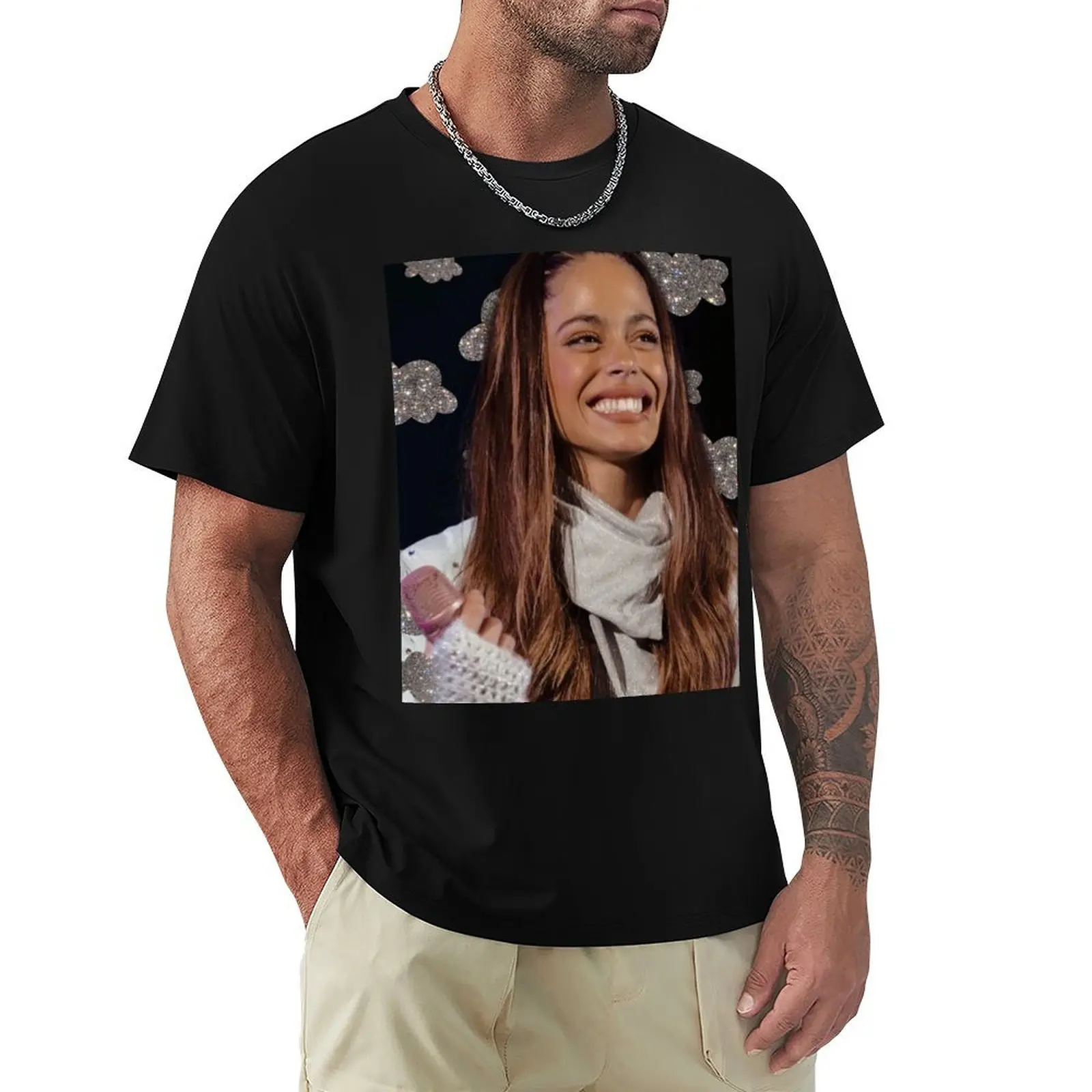 Camiseta Tini Stoessel Tour Merch, camiseta informal para trabajo