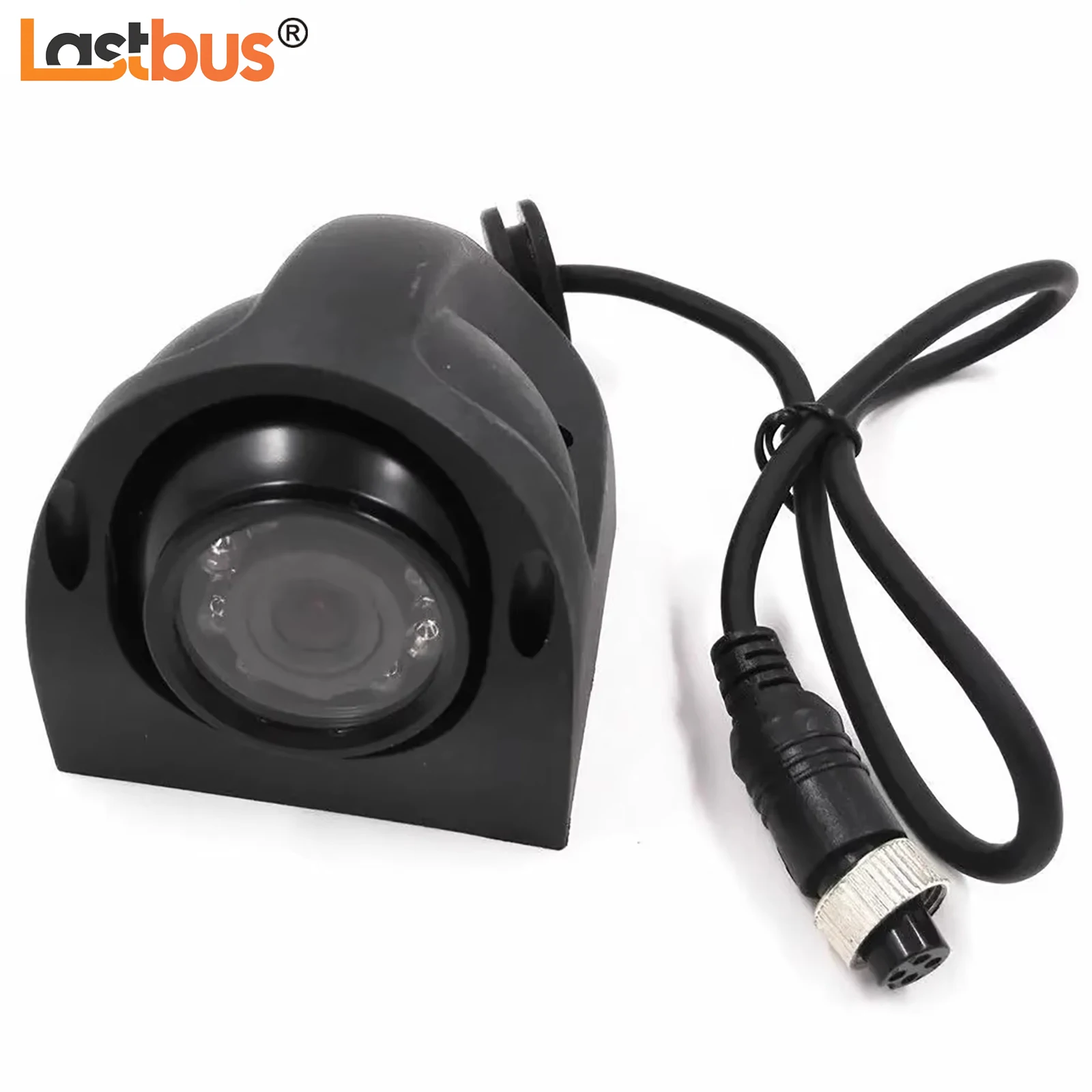 

Lastbus 4 PIN Heavy Duty 1080P AHD Car Side View Reversing Camera IP68 Waterproof Night Vision 12-24V For RV Bus Truck Caravan
