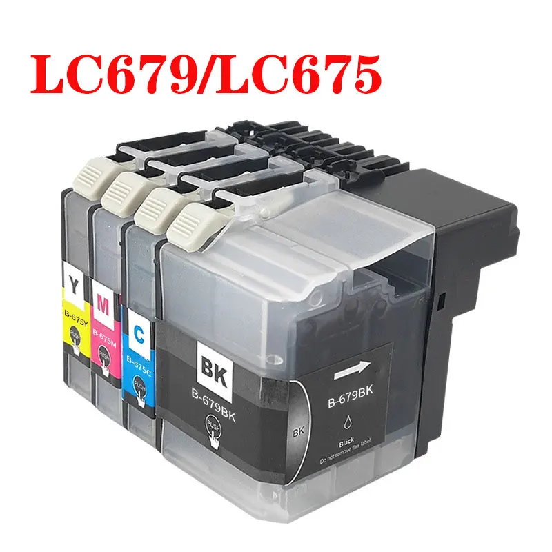 

Совместимый картридж для принтера Brother LC679 LC675 MFC-J2320 MFC-J2720