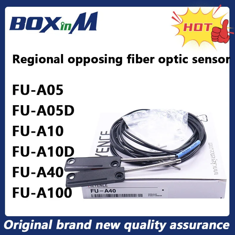 

KEYENCE FU-A05 FU-A10 FU-A40 FU-A100 FU-A05D FU-A10D Regional Reflecting Matrix Fiber Optic Sensor