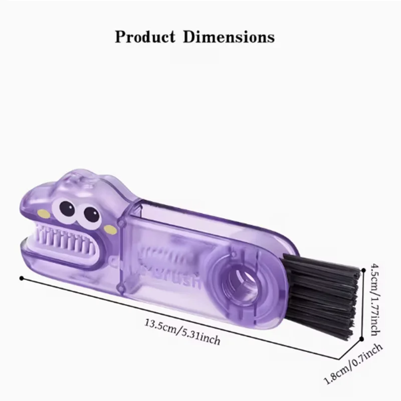 Cup Lid Brush Multi-functional 3in1 Cup Lid Gap Cleaning Brush Insulation Bottle Cleaning Tools Tiny Bottle Cup Lid Detail Brush