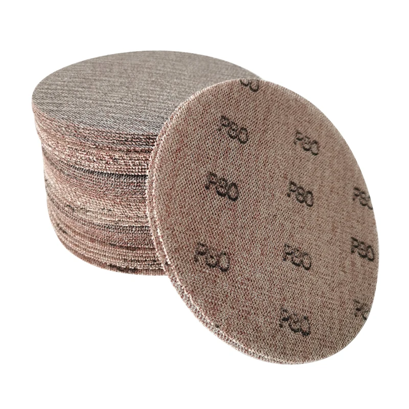 

ATPRO 6 Inch 150MM Mesh Sanding Discs Hook & Loop Abrasive Dust Free Anti-Blocking Sharp Grinding Sandpaper for Car For Mirk