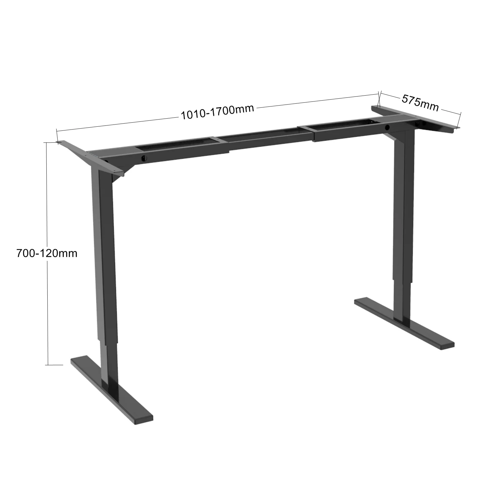 Modern Adjustable Height Work Table Computer Home Standing Electric Table for Office